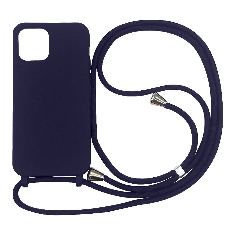 Best Selling Colorful Sport Lanyard Mobile Phone Shockproof Case for iPhone 16 Pro Max Candy Color Thickened Anti-fall