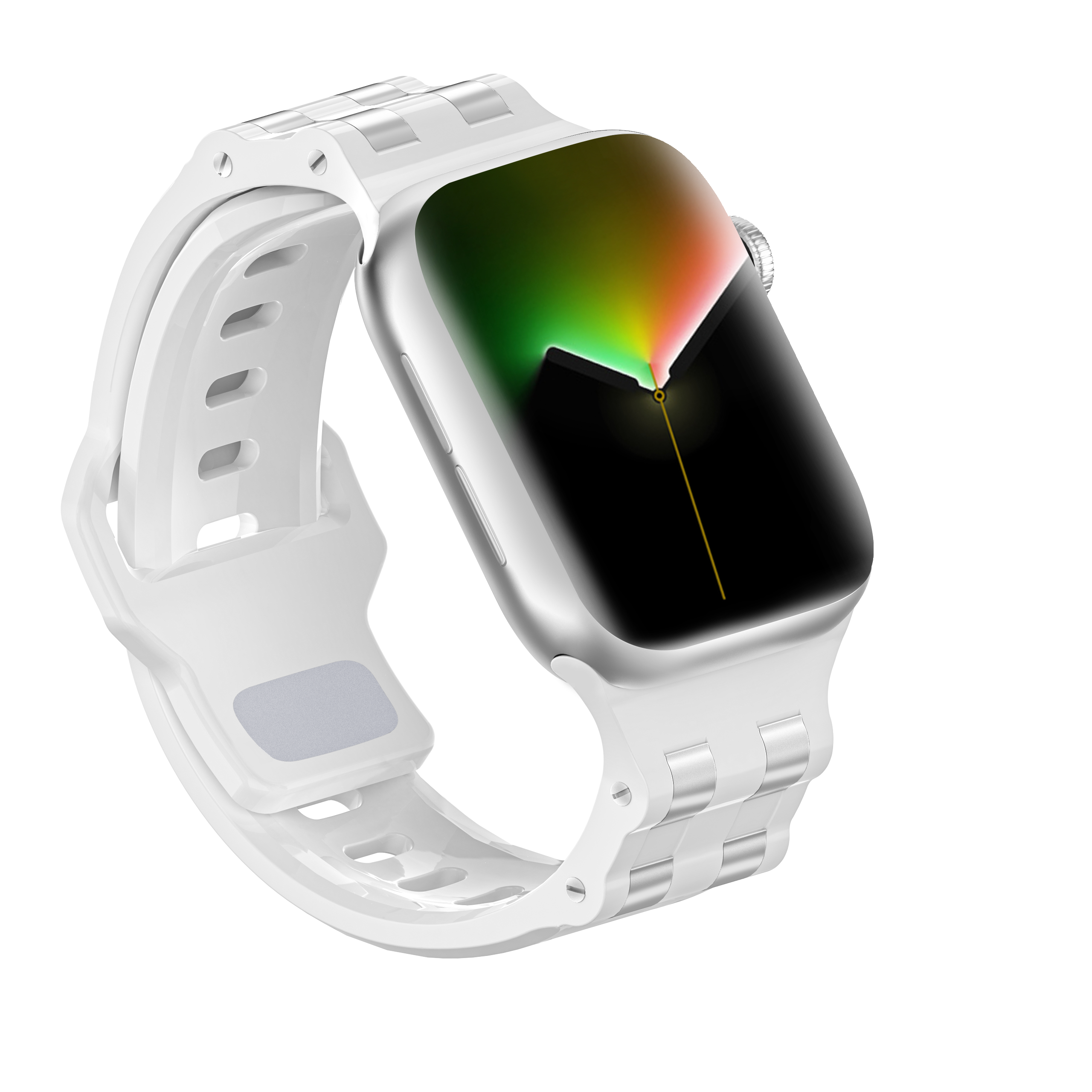Waterproof Rubber Watch Bands For 2024 Designer Apple Watch Ultra 2 bands Luxury 49mm Luminous Wrist Band Smart Watch Strap