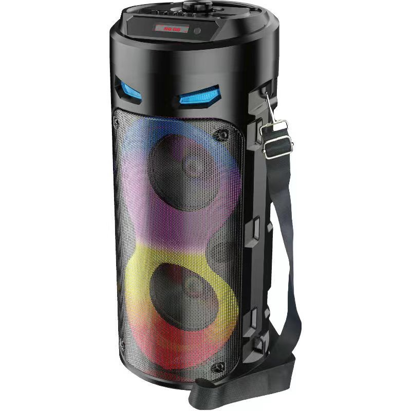 4inch Wireless Battery Speaker with RGB Light TWS DJ Party Box Bass Sound Portable Bluetooth Speakers Bosinas