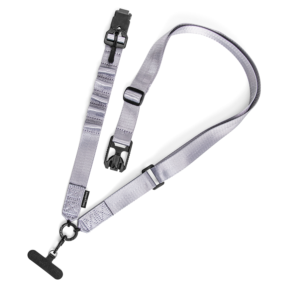 Multi-function Crossbody Phone Lanyard Quick split magnetic buckle steady adjustable cellphone Neck Strap with logo custom