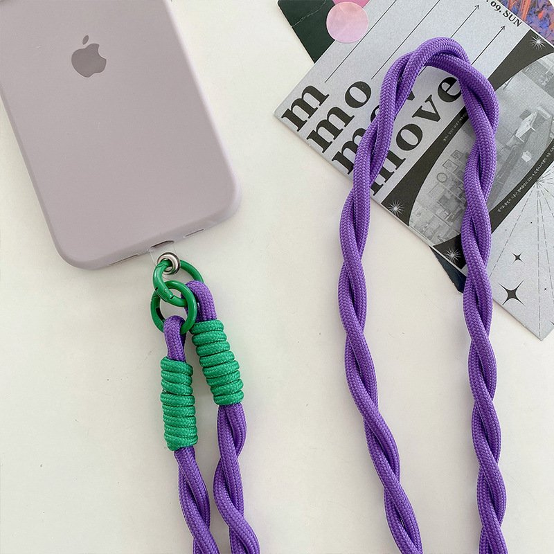 Custom Logo Keychain Lanyard Accessory with Adjustable Paracord Strap Cute Design for Mobile Phones for Wedding & Promotions