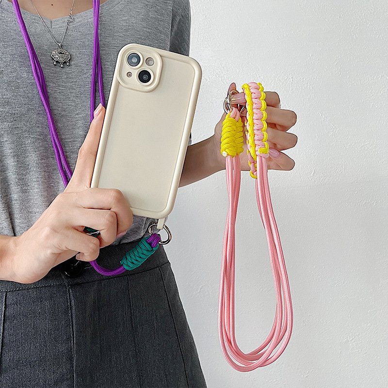 Adjustable Mobile Phone Crossbody Strap Durable Stylish Smartphone Rope for Men and Women Secure Cellphone Neck Lanyard