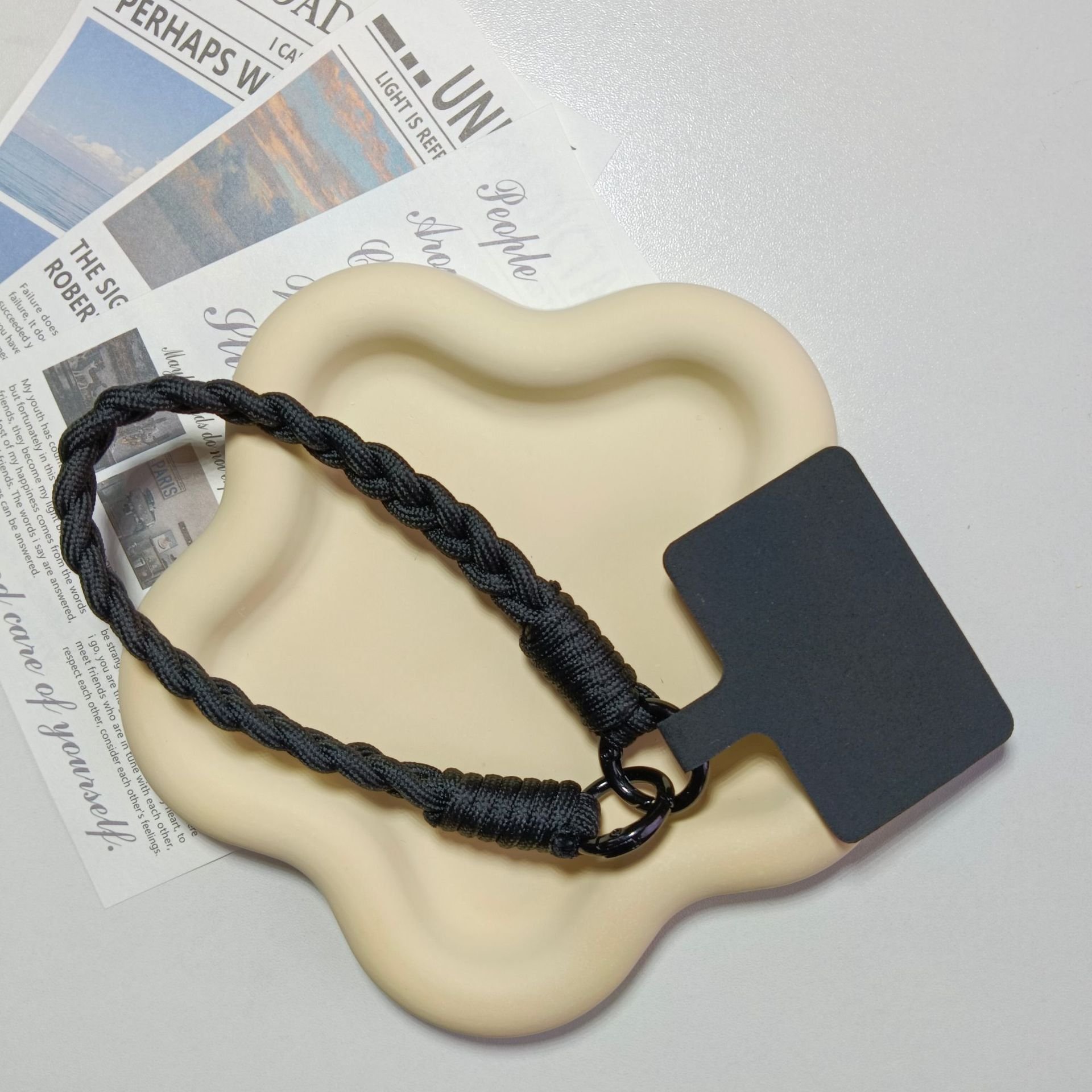 mobile phone strap hand-woven wrist hand-carrying mobile phone chain short strap for mobile phone