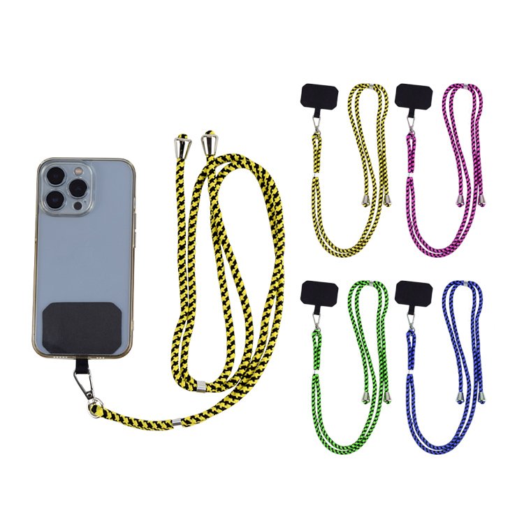 Customized Mobile Phone Lanyard Strap Adjustable Cell Phone Strap for Around