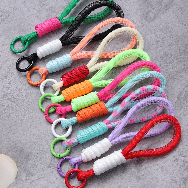 Universal Cell Phone Lanyard Anti Lost Keychain Wrist Strap Rope Short Mobile Phone Case Lanyard For All Smartphones