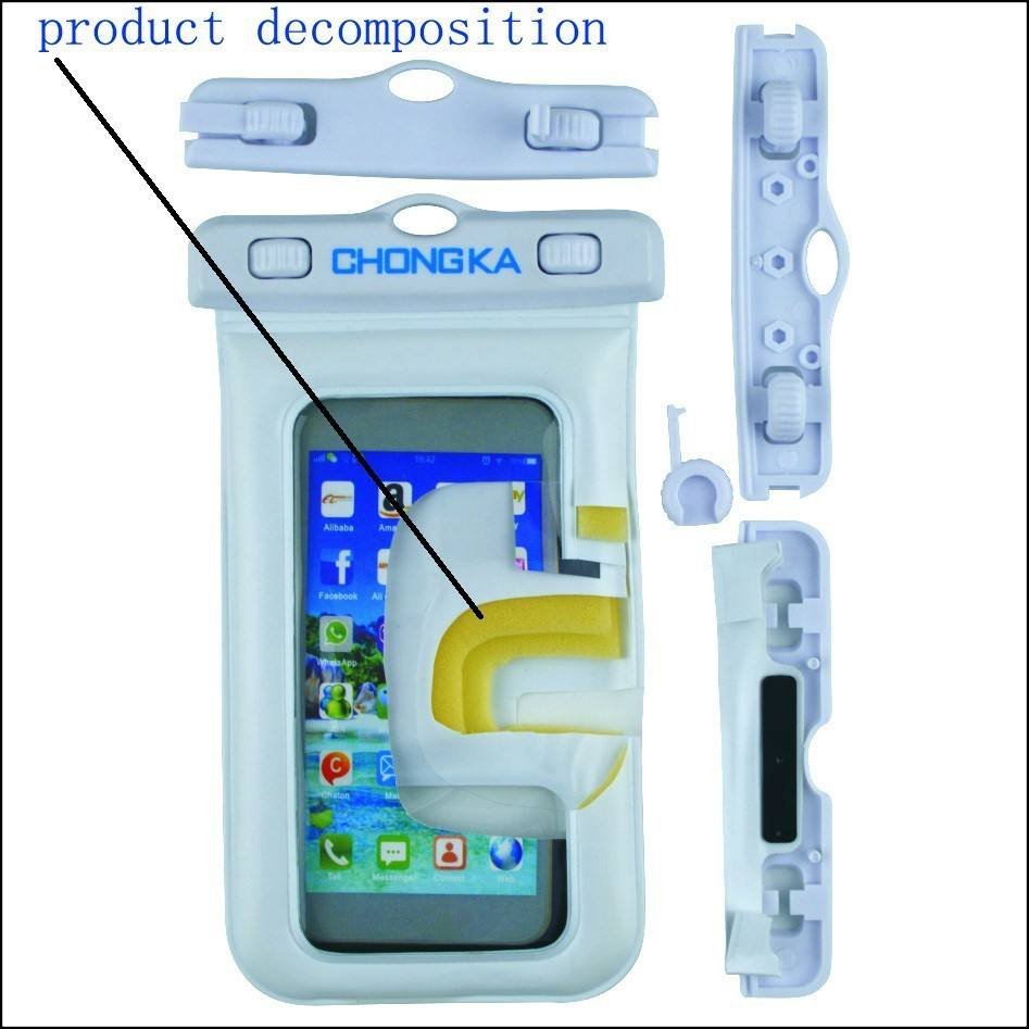 Factory Wholesale phone cases bag Beach lightweight neck strap waterproof phone bags