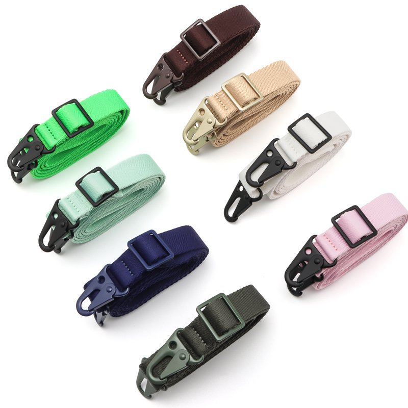 Colorful Phone Accessories Shoulder Strap Polyester Phone Lanyard Mobile Phone Straps with Metal Snap Hooks