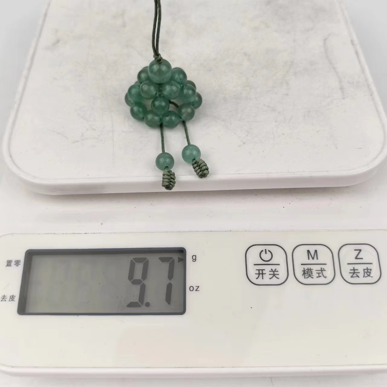 Fashion Handmade DIY Amethyst 6mm Beads Clear Quartz Telephone Strap For Mobile Phone