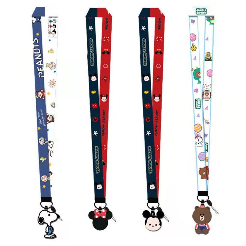 Customized Durable Strong Cute Pet Acrylic Mobile Phone Chain With Mobile Phone Lanyard