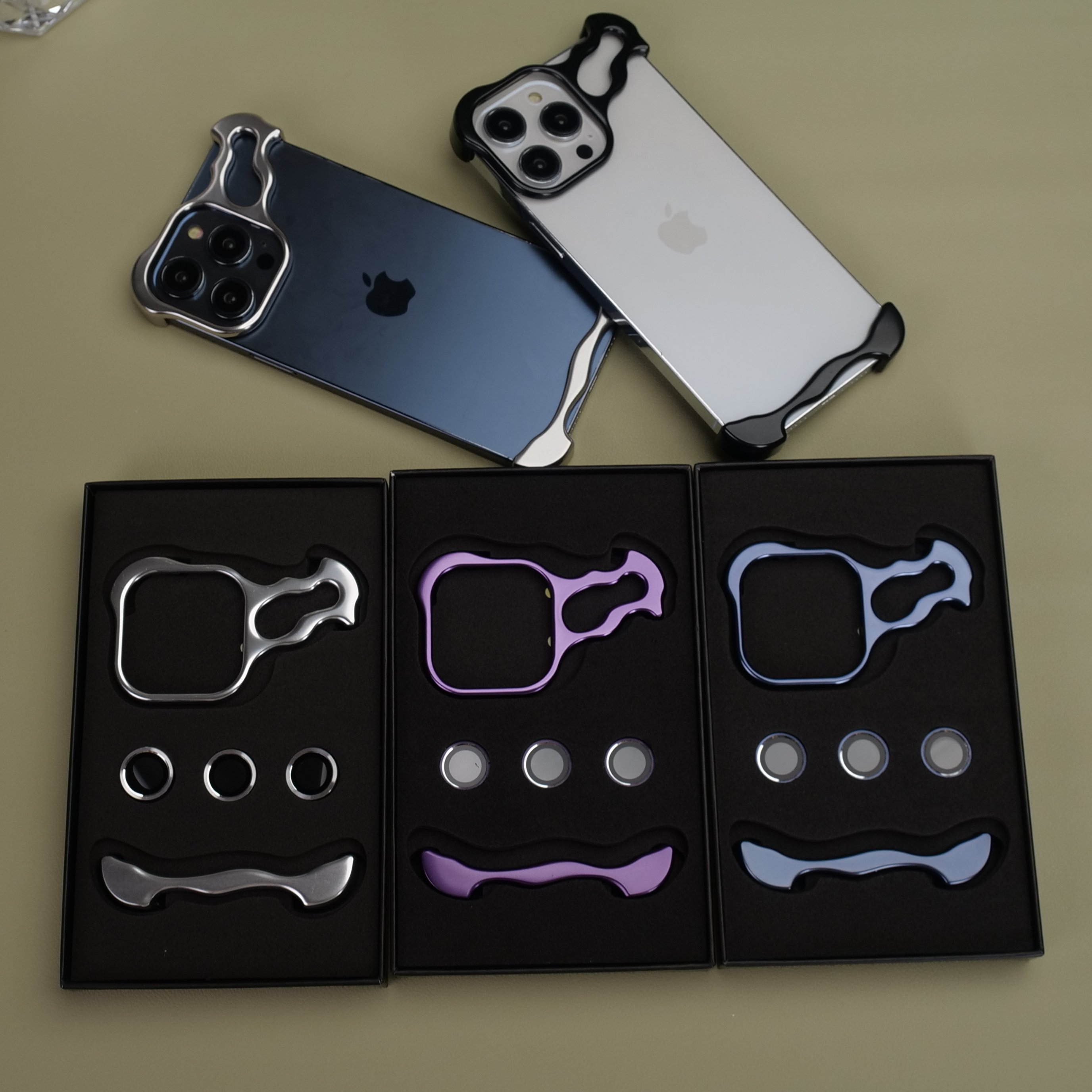 manufacture wholesale All Style Series aluminium metal luxury phone case Competitive price mobile phone cases and covers