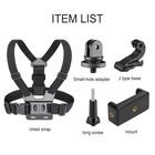 KEKAXI Go Pro Accessories Chest Body Harness Belt Strap Screw Mount for Go pro Hero SJCAM Xiaomi DJI OSMO