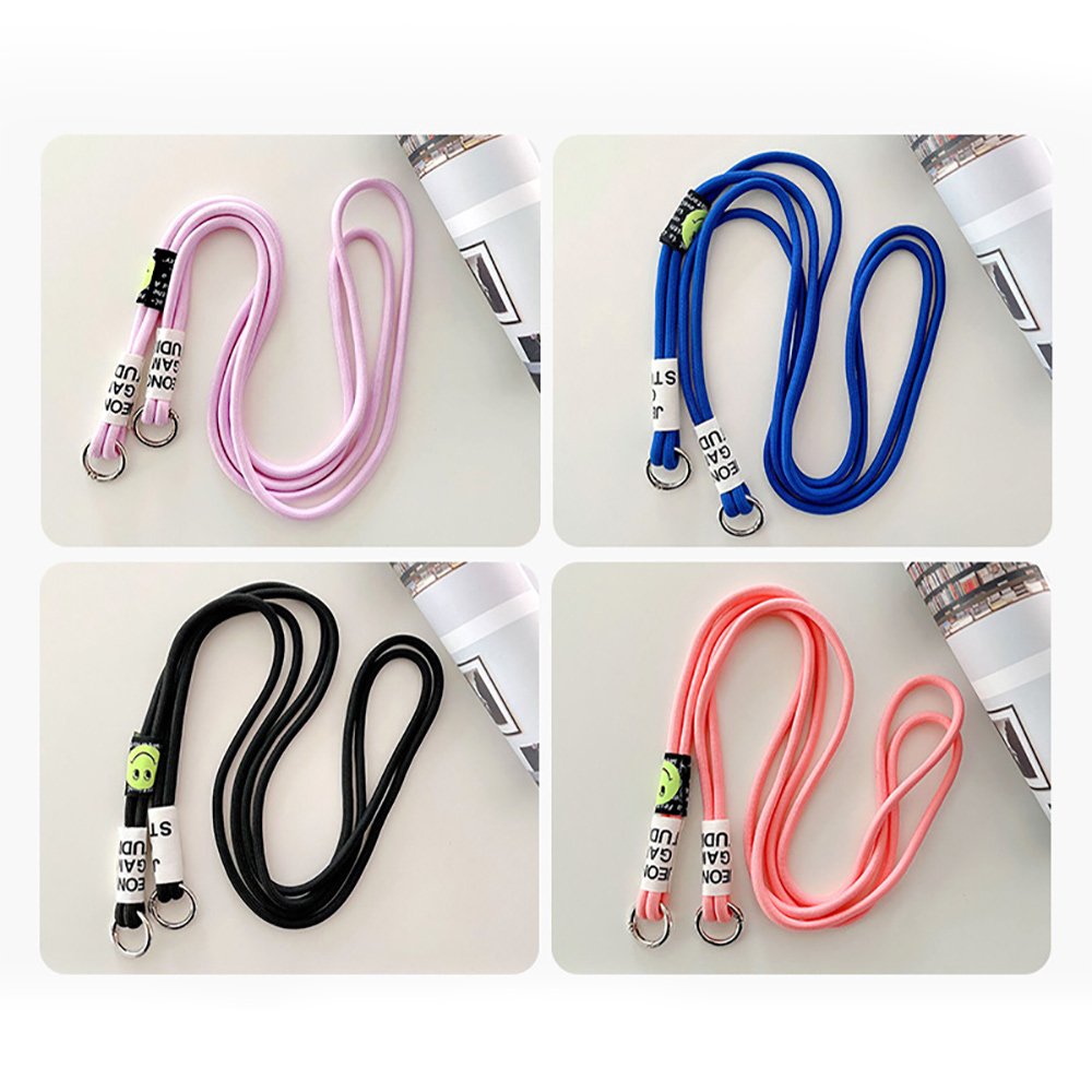 Phone Lanyard Necklace Strap Universal Crossbody Tether Tab Adjustable Mobile Phone Straps Necklace Lanyard Patch Custom Logo