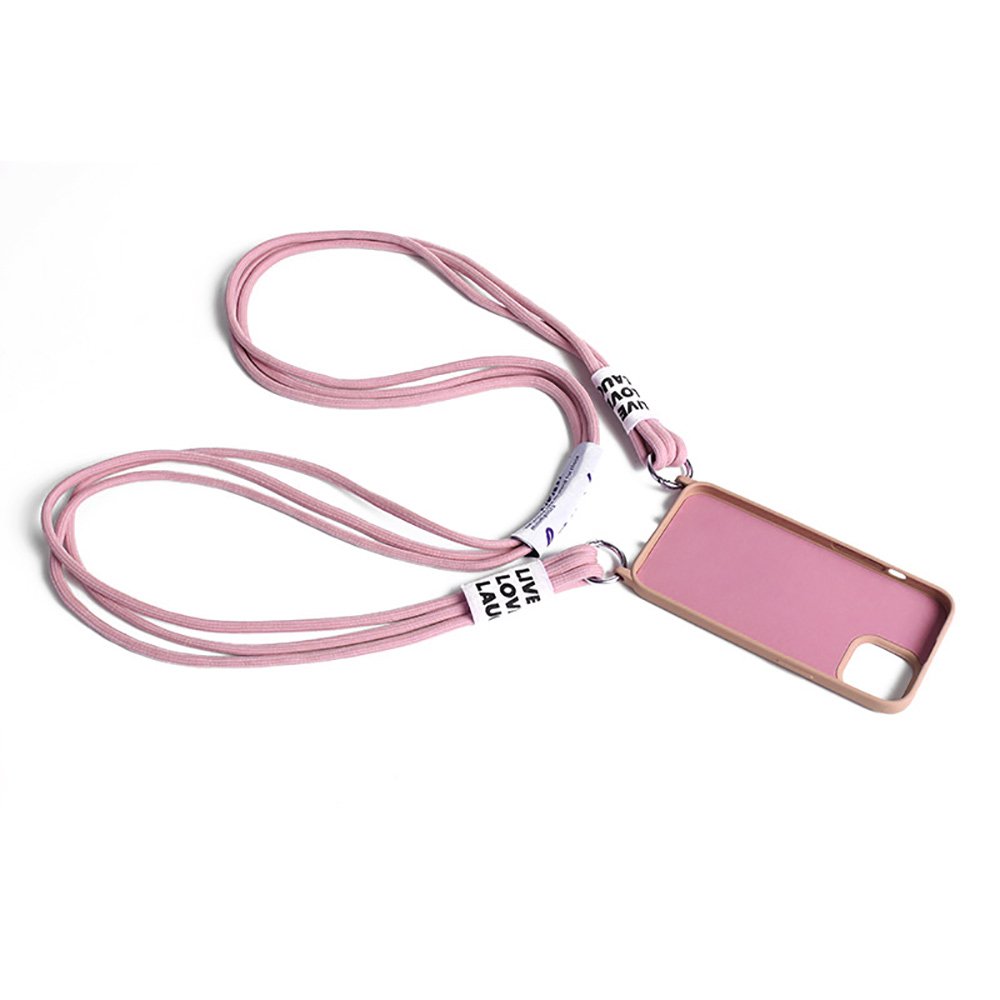 Phone Lanyard Necklace Strap Universal Crossbody Tether Tab Adjustable Mobile Phone Straps Necklace Lanyard Patch Custom Logo