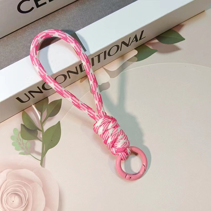 Wholesale Short Mobile Phone Lanyard Loss Prevention Keychain Adjustable Handheld Wrist Phone Strap Key Rope