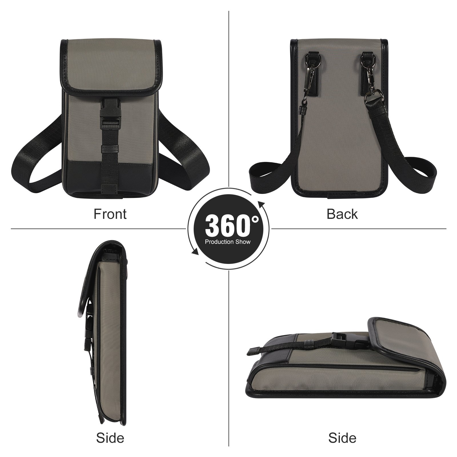 Factory Price Utility Waterproof Tactical Messenger Sling Bag With Shoulder Strap Universal Outdoor Bag Men