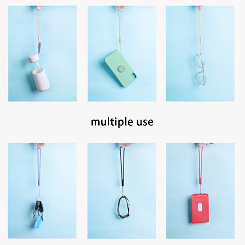 High Quality Silicone Wrist Band Mobile Cell Phone Lanyards Rubber Wrist Band Silicone Wristband Grip