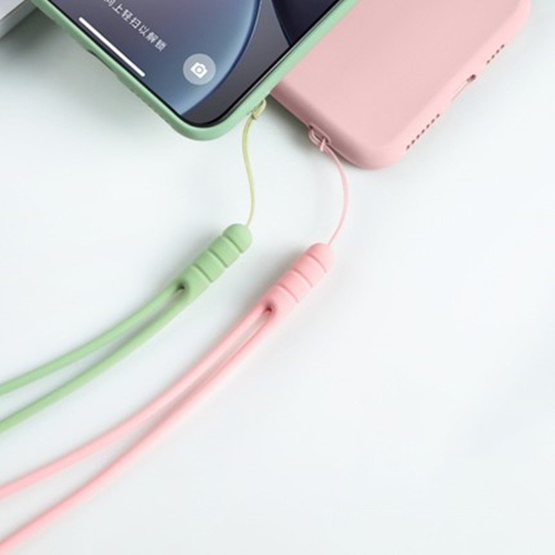 High Quality Silicone Wrist Band Mobile Cell Phone Lanyards Rubber Wrist Band Silicone Wristband Grip