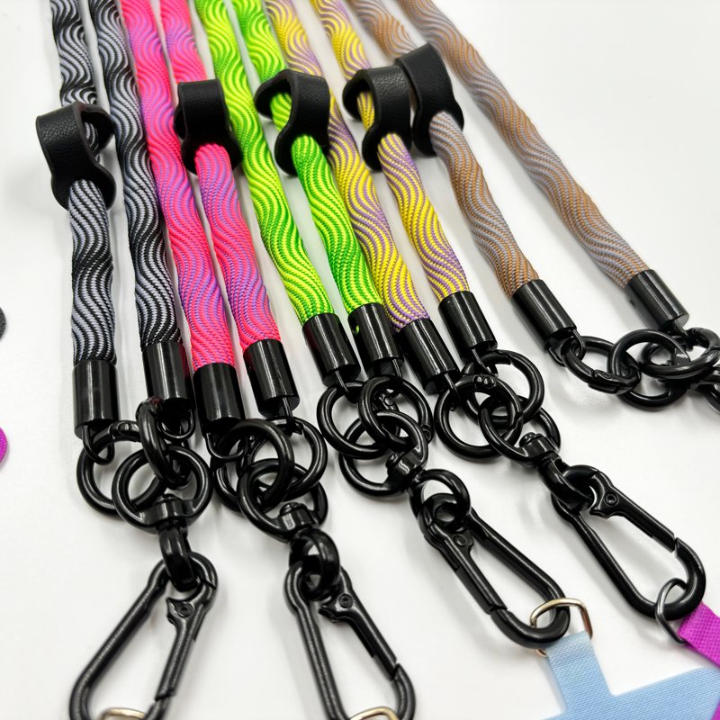 Universal Lanyard Keychain Short Hang Around Neck Wear Strap Mobile Phone Tether Patch With Straps For Mobile Phones