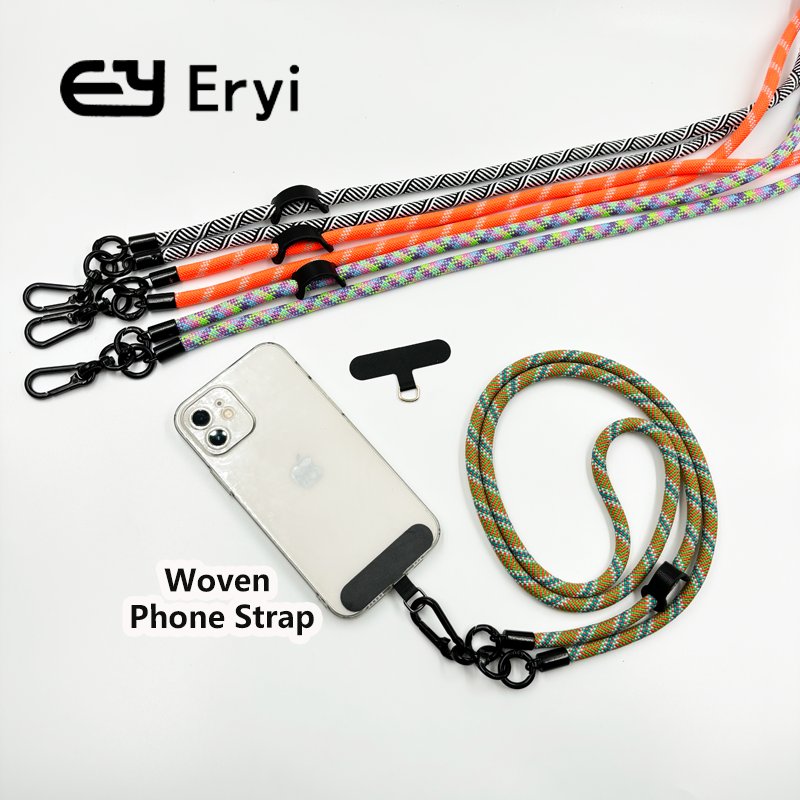 Universal Lanyard Keychain Short Hang Around Neck Wear Strap Mobile Phone Tether Patch With Straps For Mobile Phones