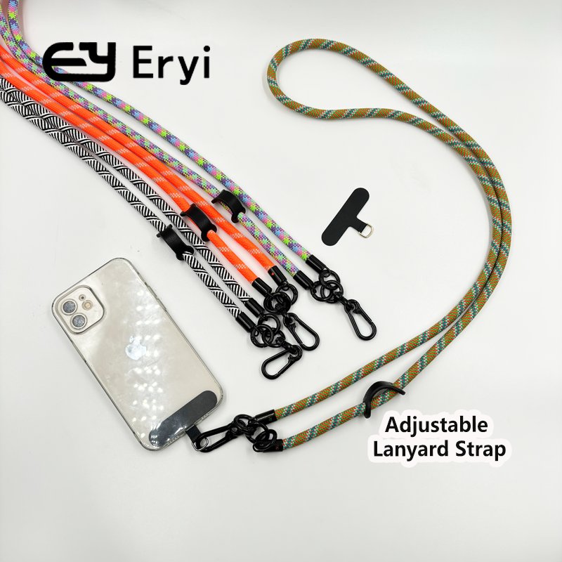 Universal Lanyard Keychain Short Hang Around Neck Wear Strap Mobile Phone Tether Patch With Straps For Mobile Phones