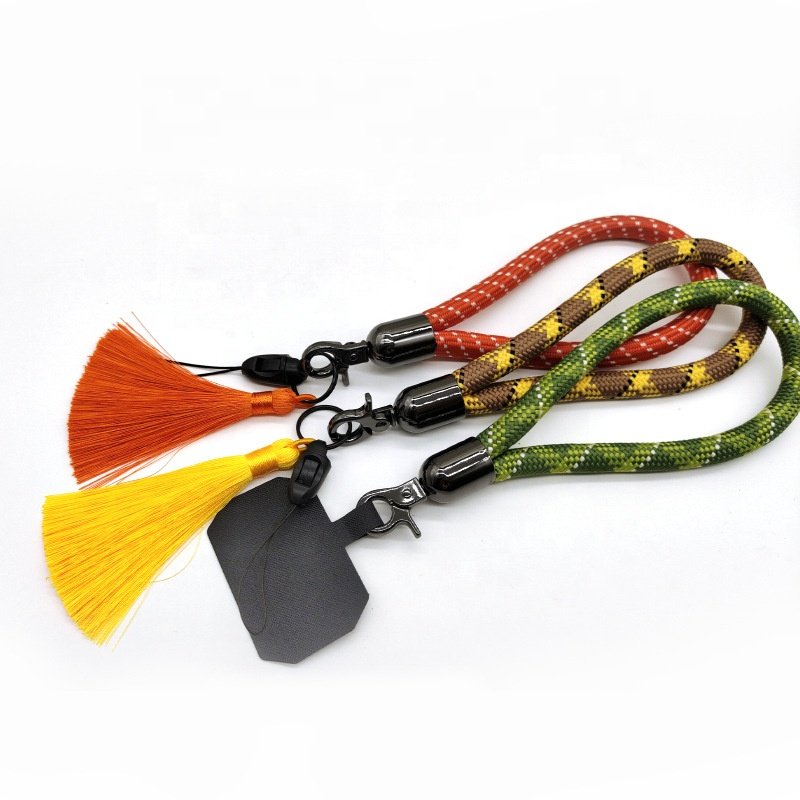 New Color Keychain Lanyard Mobile Phone Tether Wrist Strap Lanyard Anti-loss Wrist Strap