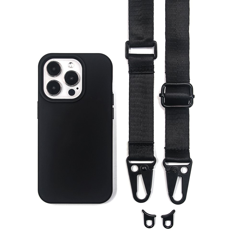 Cell Cross Body Phone Case With Strap, Lanyard Crossbody Aluminum Alloy Phone Case,Mobile Phone Bag Case With Neck Strap