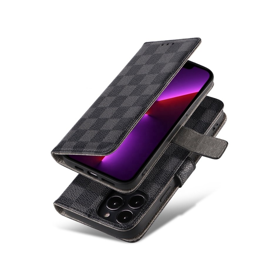 Top manufacturer luxury inspection flip phone case with hand strap suitable for iPhone 15 Pro 16 Pro MAX 14 13 12 11