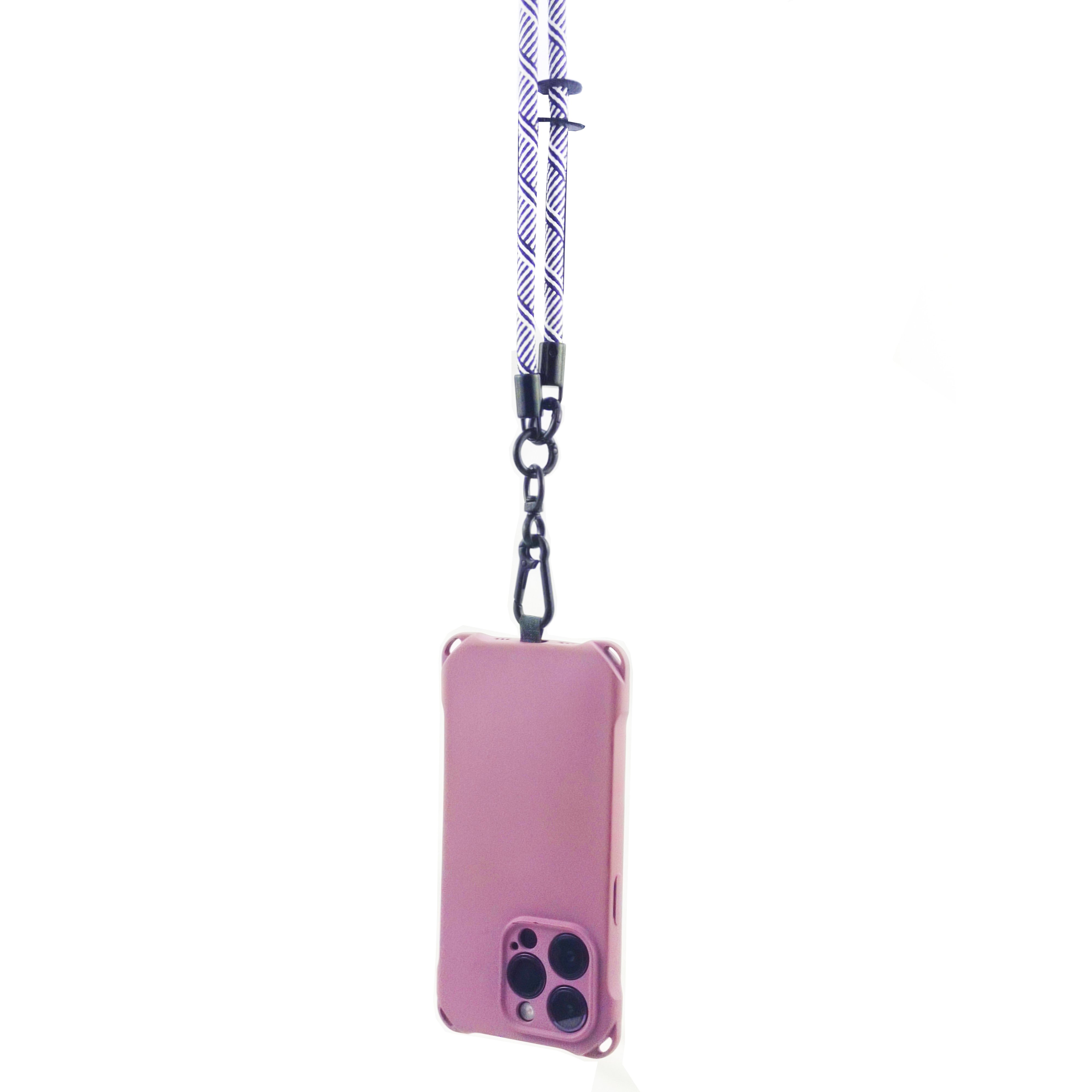 Universal Crossbody Nylon Lanyards Strap Case Mobile-Phone Rope Tether Patch Lanyard Mobile Phone Straps