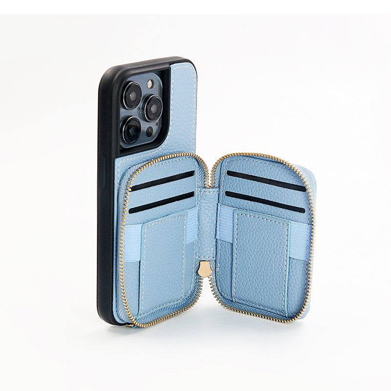 Multifunctional popular crossbody leather phone case with strap wallet phone case crossbody phone case