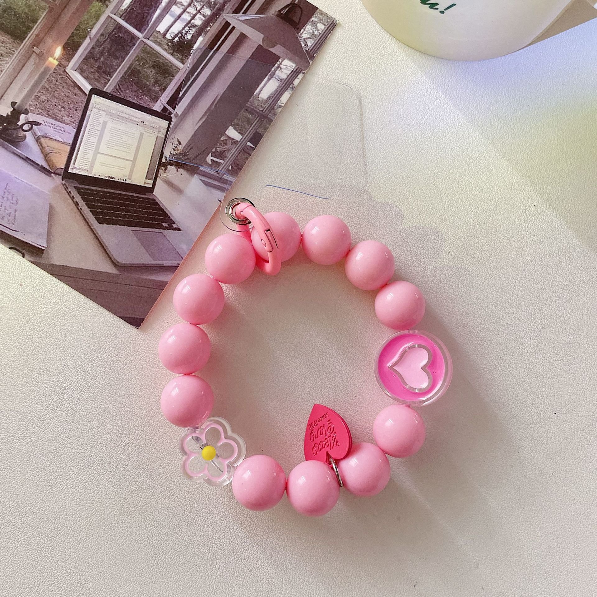 Handmade DIY Phone Strap Cell Phone Accessories Wrist Lanyard Bags Pendant Keychains Mobile Phone Straps