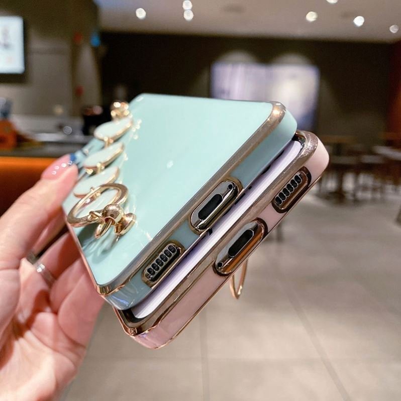 For Samsung S22 S21 A53 A13 A52 A72 Mobile Phone Case Cover For XiaoMi PocoX3 Redmi note9/10/11 Phone Cases with Love Bracelet