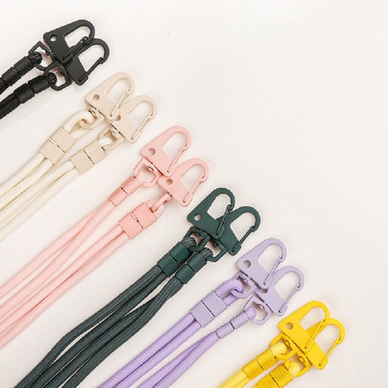 Universal Crossbody Lanyard Necklace Strap Mobile Phone Lanyard Long Adjustment Phone Case With Clip For Mobile Phone