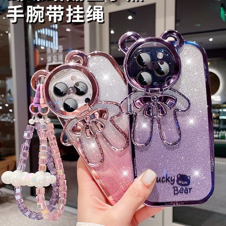New women glitter beauty protective capa for iphone se 2020 phone case for iphone 15 accessories