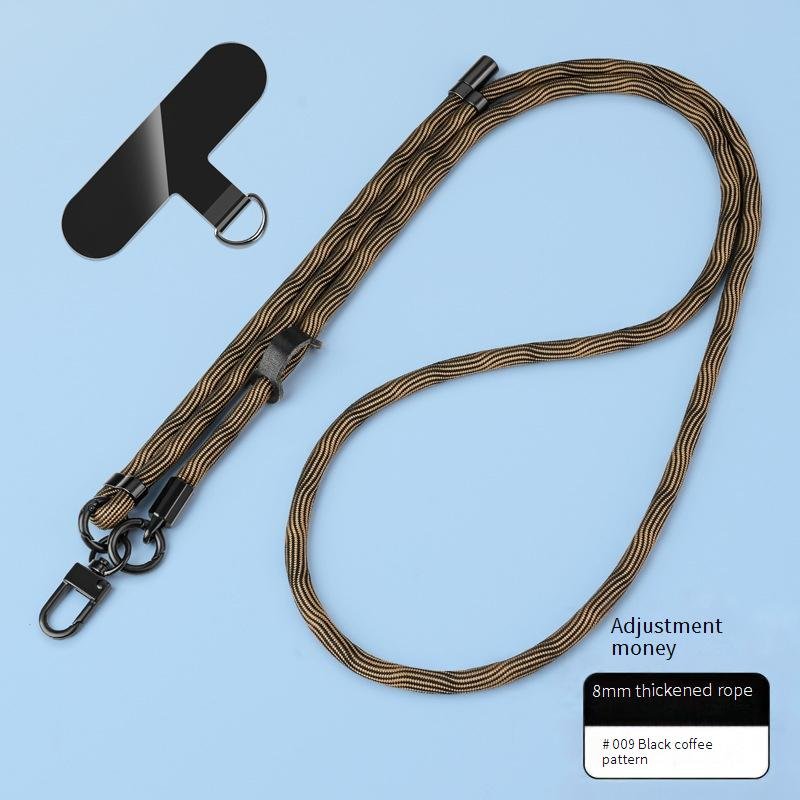 Hot Sell Smart Phone Crossbody Lanyard 8 mm Thicker Adjustable Phone Rope Phone String Universal