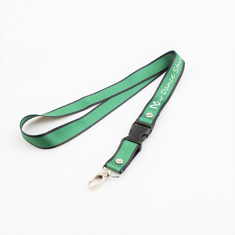 Custom Nylon Lanyard with Logo ID Card Badge Holder Mobile Phone Strap and Keychain Accessory featuring a Hook