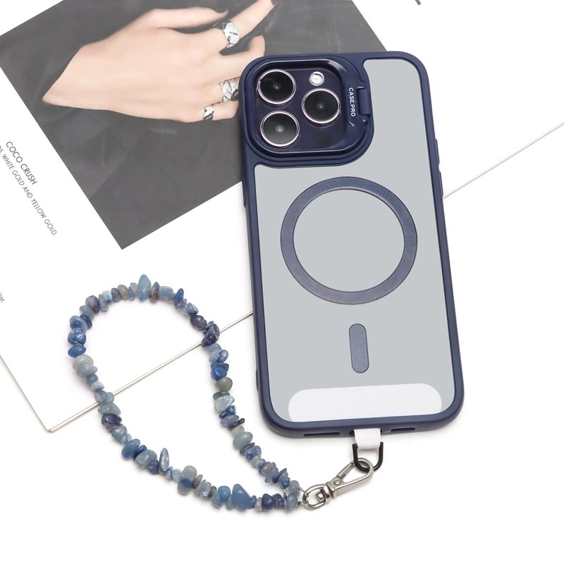 Fashion Handmade Wrist Strap Beads Mobile Phone Chain Accessories Charm For Mobile Phone