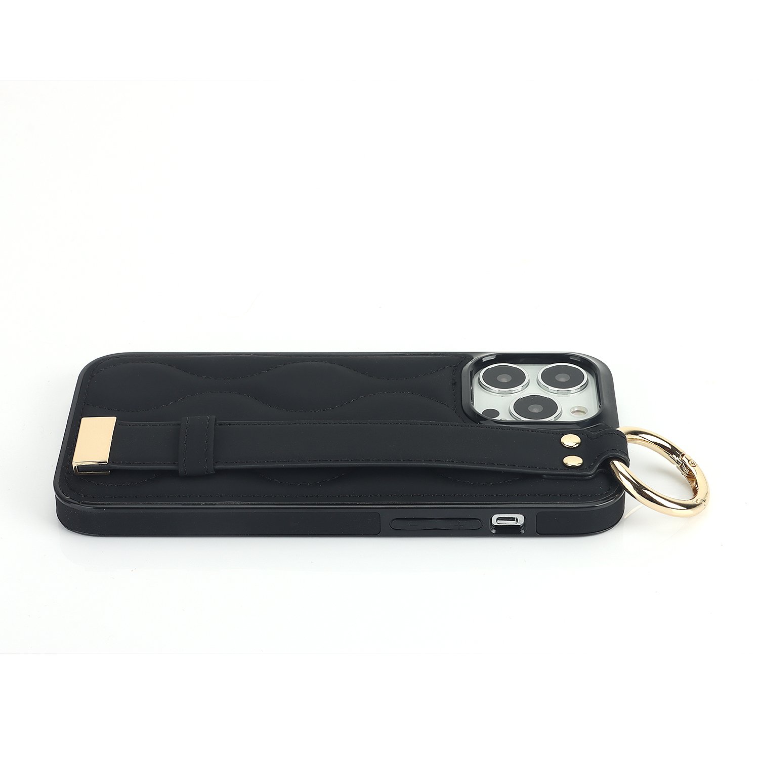 Luxury Wholesale New Fashion Phone Case With Bracelet Strap For Iphone 14 15 Pro Max S23 For Girls Leather Phone Ca