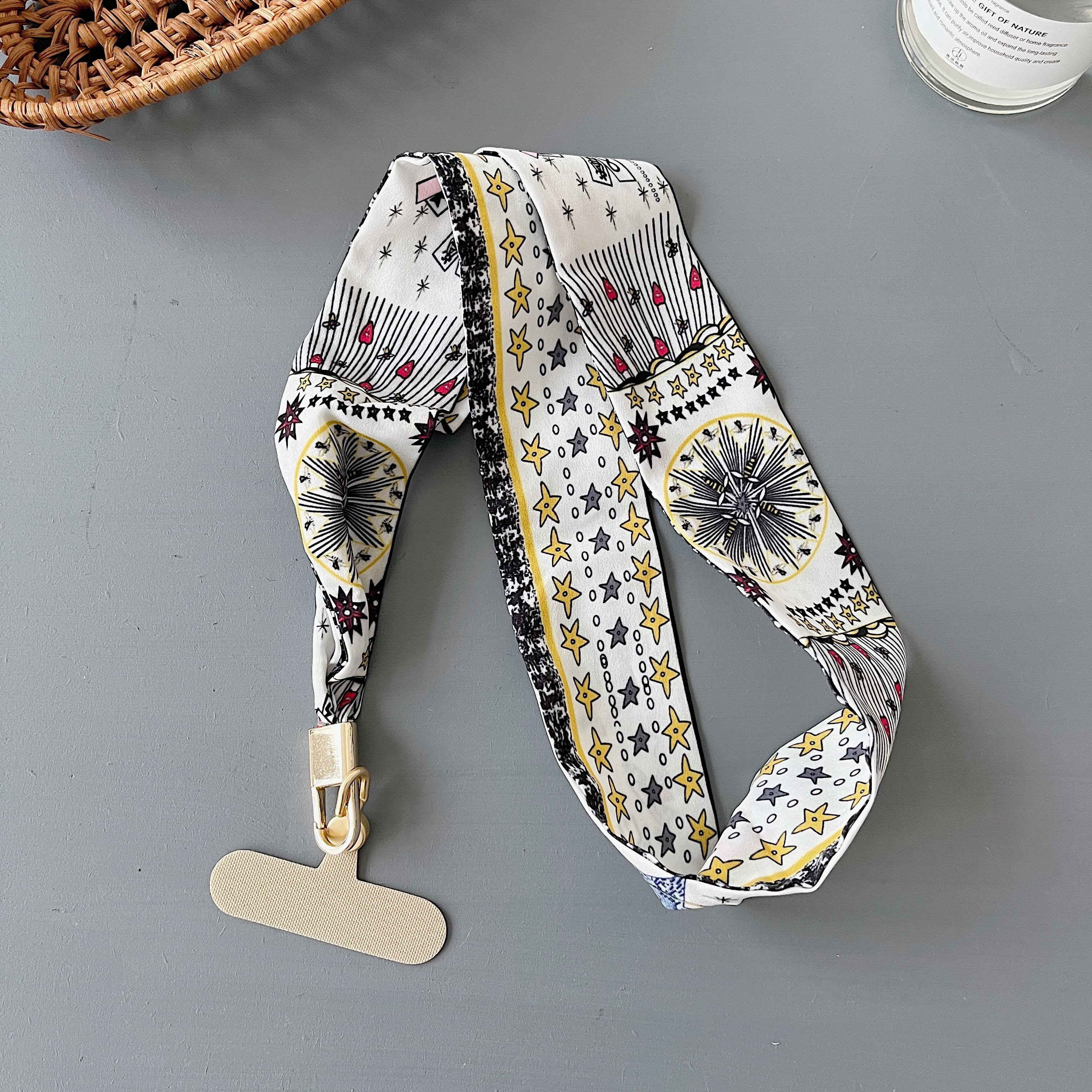 Adjustable Nylon Crossbody Necklace Detachable Holder Polyester Mobile Case Strap iPhone Universal Lanyard Cell Phone