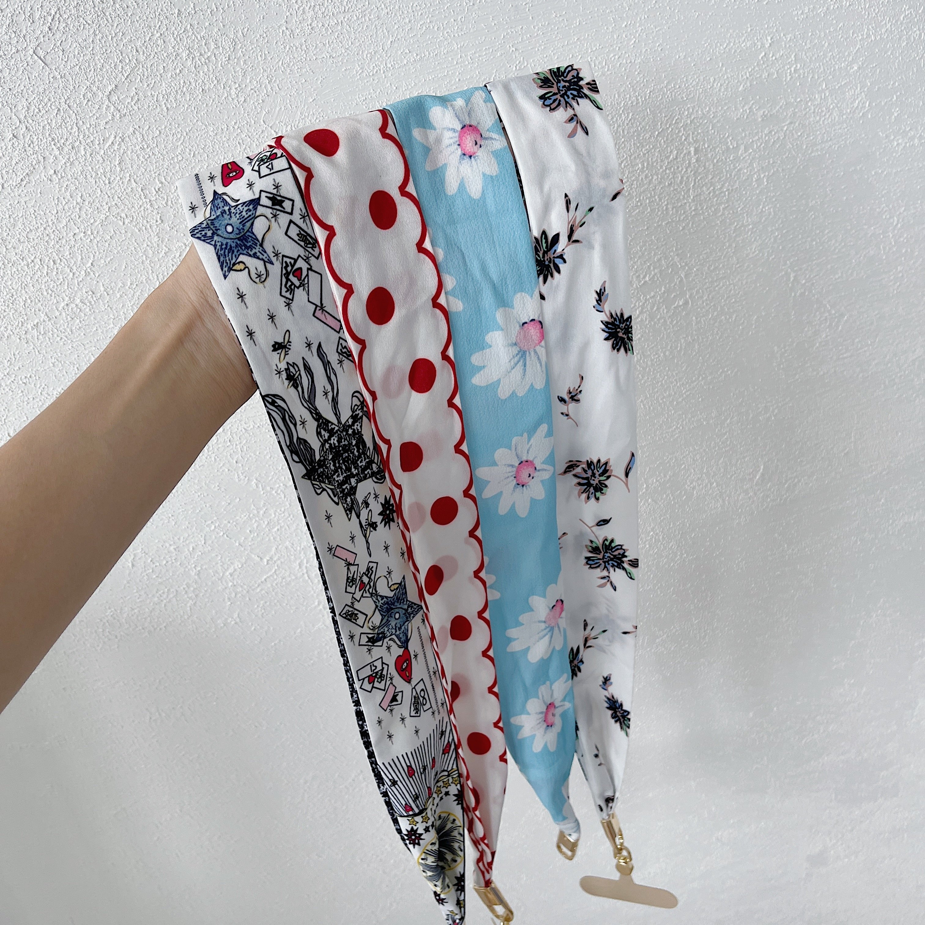 Adjustable Nylon Crossbody Necklace Detachable Holder Polyester Mobile Case Strap iPhone Universal Lanyard Cell Phone