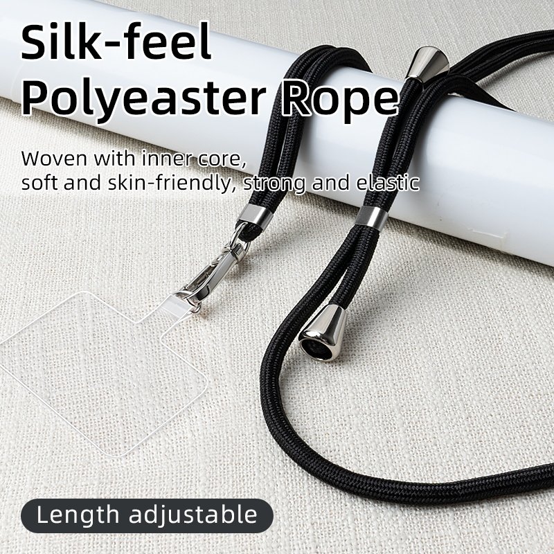 Cell Phone Lanyard Mobile Phone Strap Charm Chain Crossbody Adjustable Terylene Neck Compatible with Full Smartphone Straps