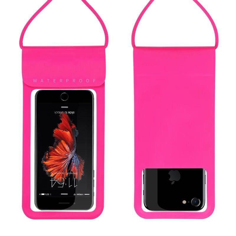 Hot Selling Popular Universal Waterproof Phone Pouch 5.0-7.0 Inch TPU Waterproof Mobile Phone Bag And Cases With Hanging Strap