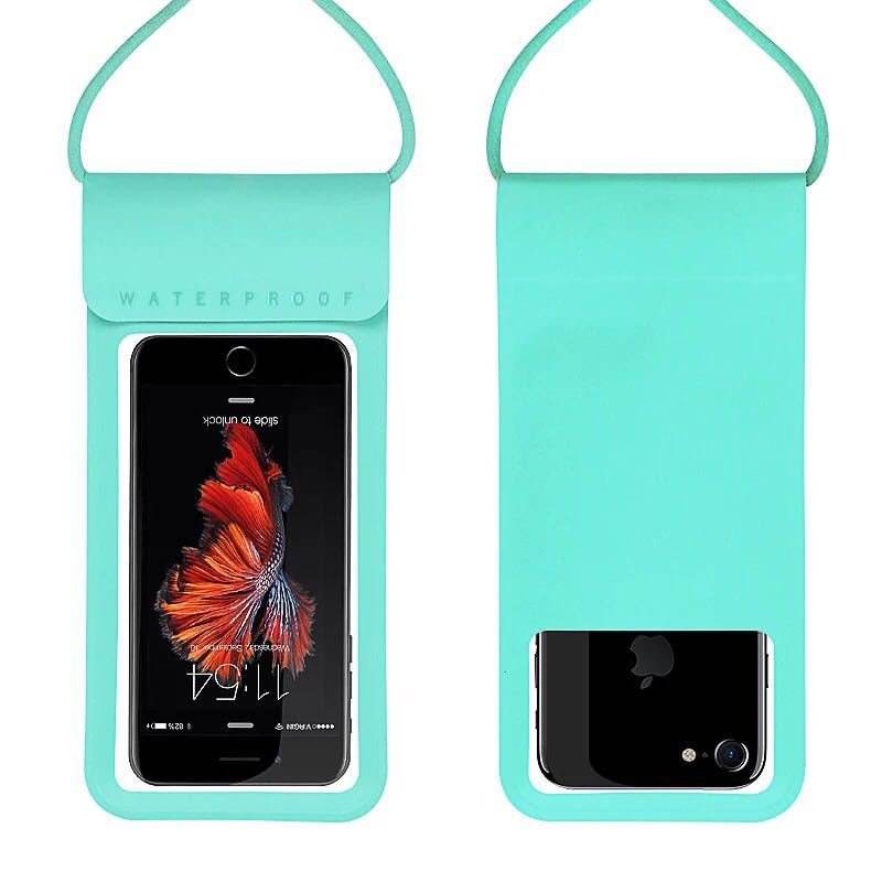 Hot Selling Popular Universal Waterproof Phone Pouch 5.0-7.0 Inch TPU Waterproof Mobile Phone Bag And Cases With Hanging Strap