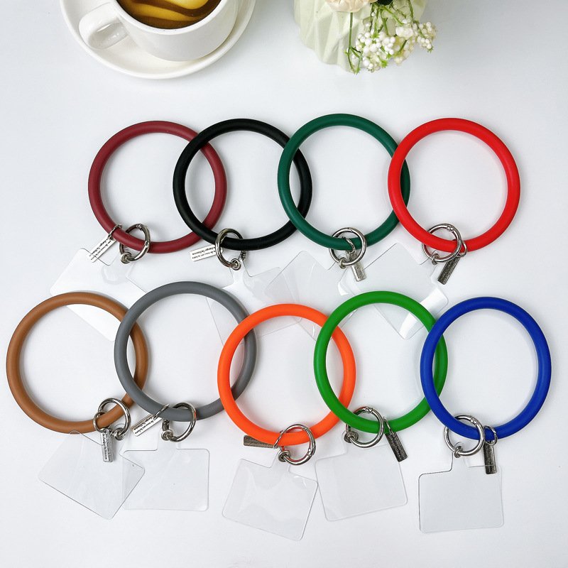 Universal Anti-Lost Bracelet Hanging Ring Mobile Phone Lanyard Strap For iPhone Xiaomi Samsung Keychain