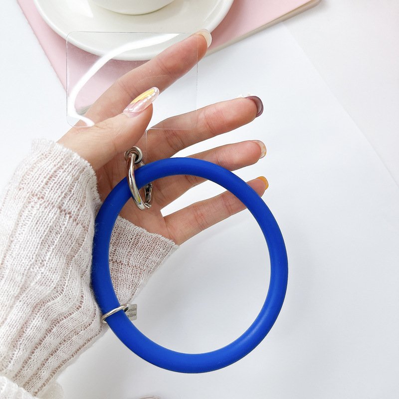 Universal Anti-Lost Bracelet Hanging Ring Mobile Phone Lanyard Strap For iPhone Xiaomi Samsung Keychain