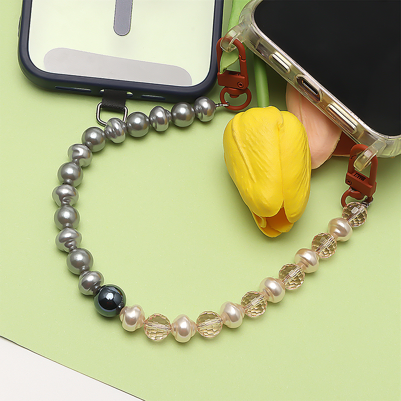 Mobile Phone Chain Anti Lost Phone Wrist Strap with metal hooks
