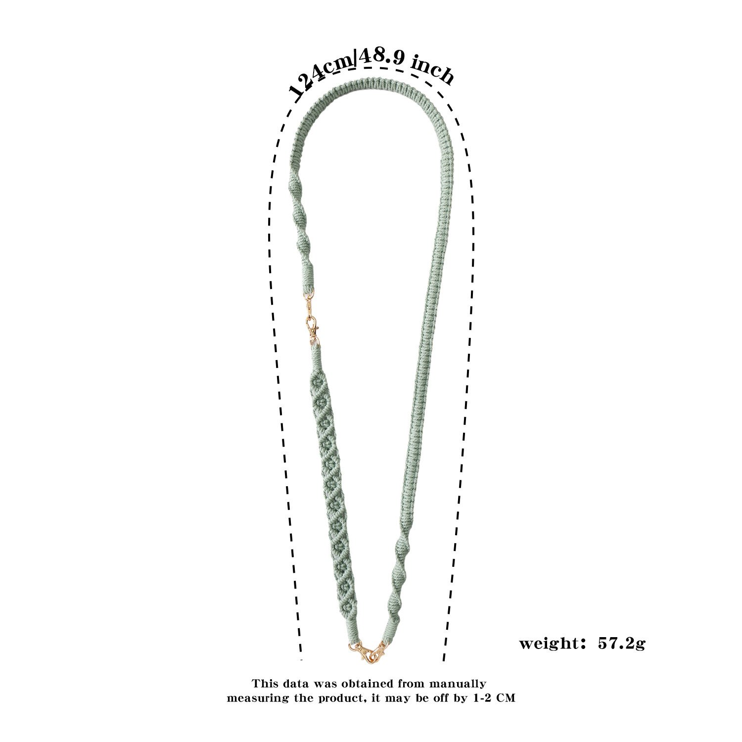 2024 new European and American classic totem hand-woven Bohemia long adjustable multi-function mobile phone chain