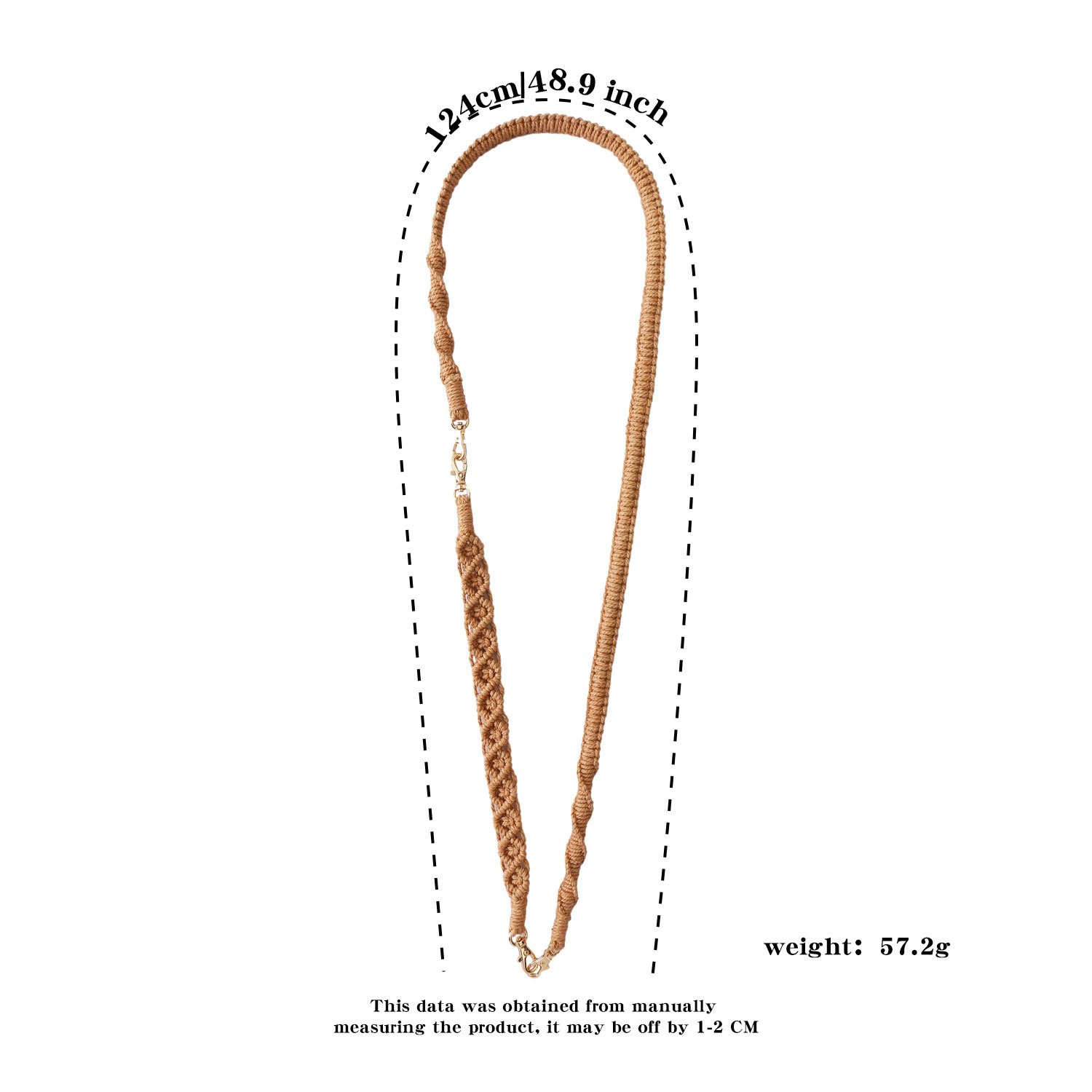 2024 new European and American classic totem hand-woven Bohemia long adjustable multi-function mobile phone chain