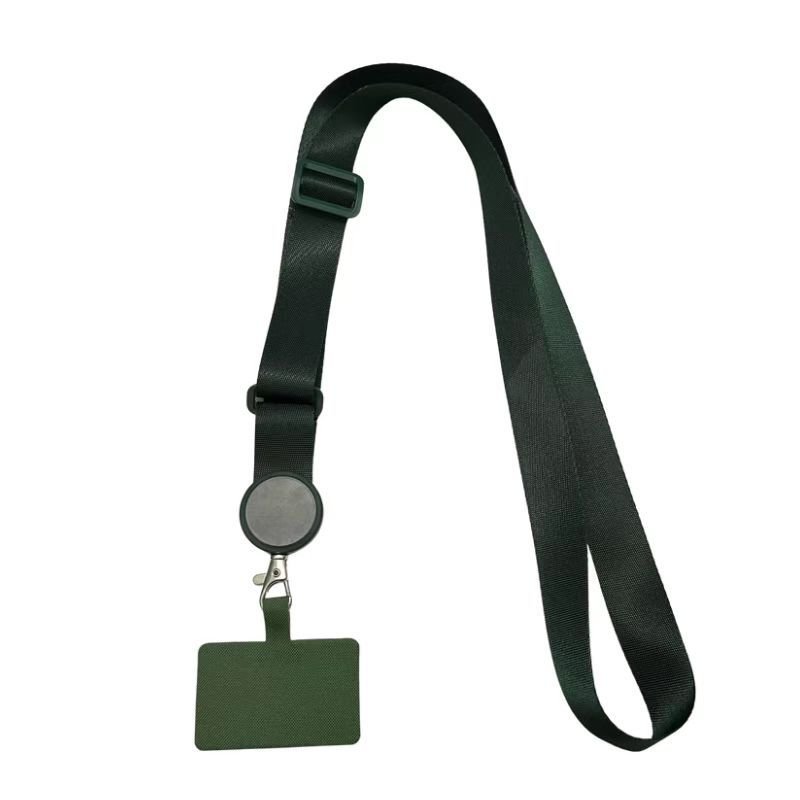Phone Lanyard Universal Crossbody Cell Phone Lanyards Multifunctional Nylon Patch Anti Lost Adjustable Shoulder Neck Strap