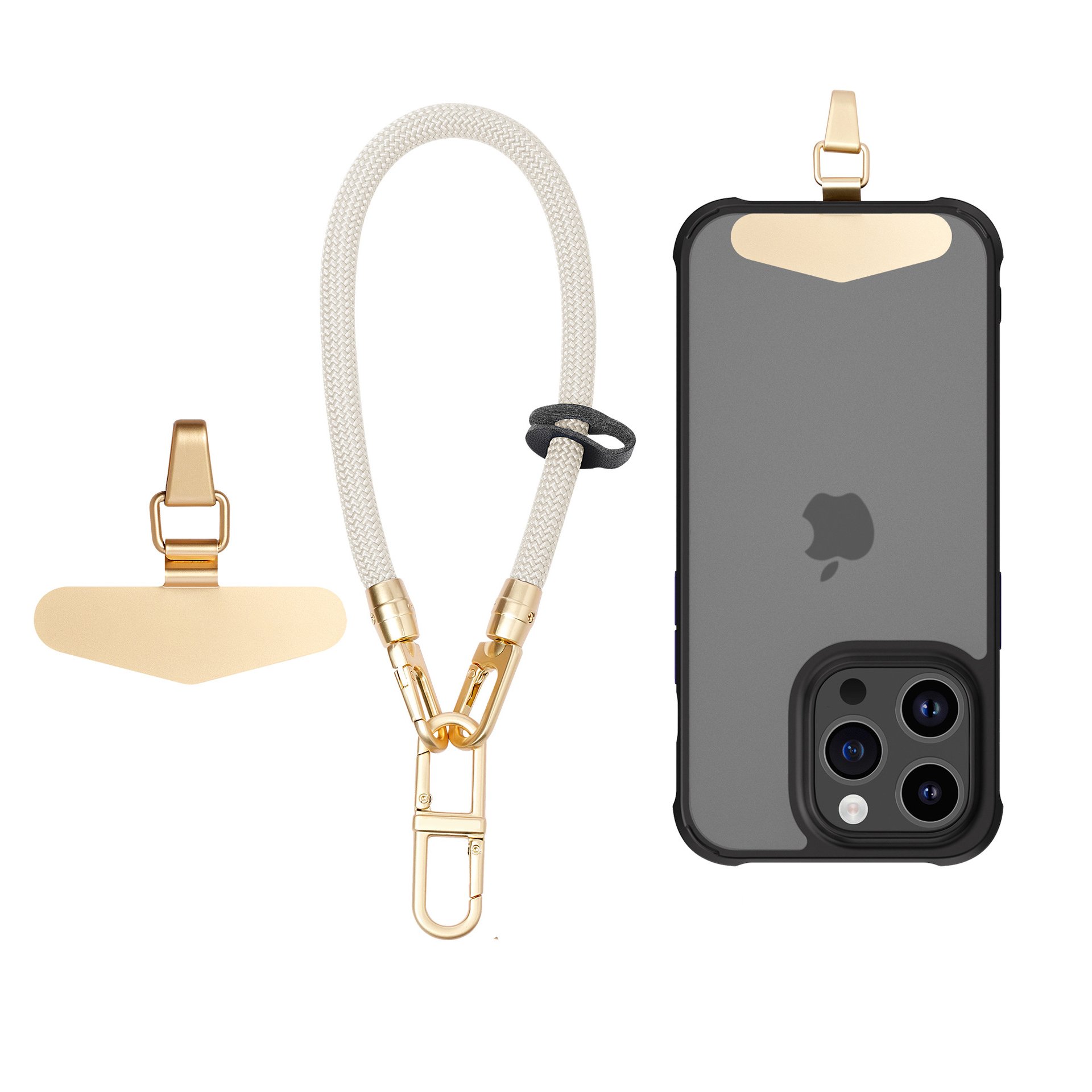 Hot selling mobile phone lanyard wrist short multifunctional outdoor anti-lost mobile phone case lanyard high-end new product