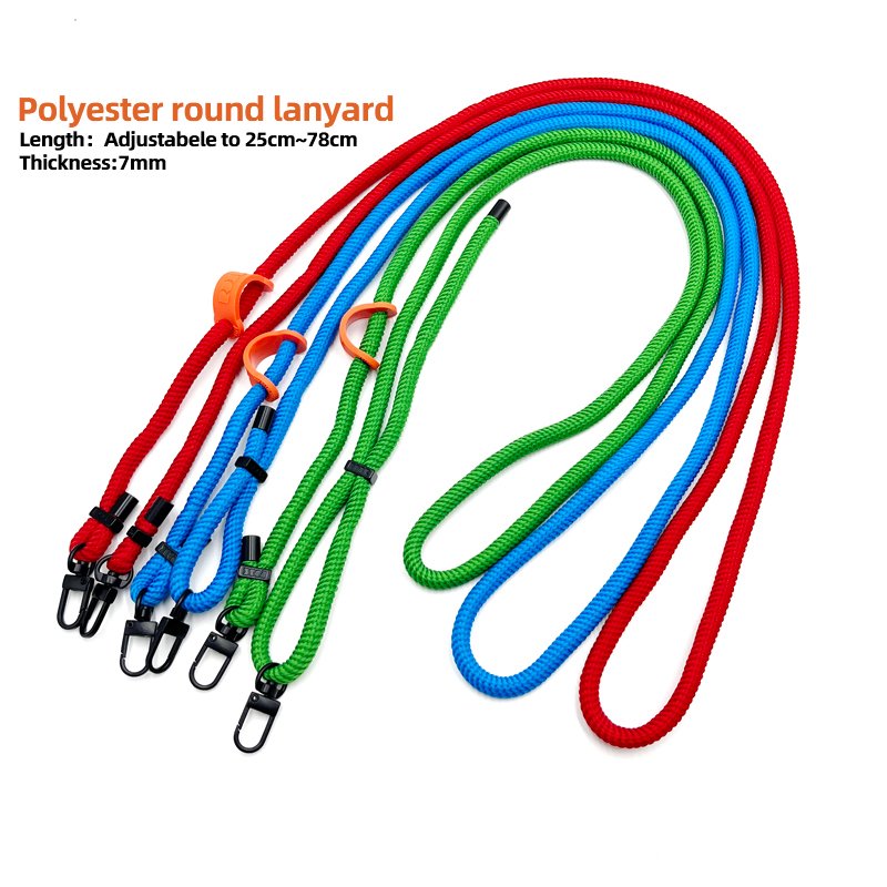 Detachable Metal Hook Adjustable Elastic Shoulder Neck Strap Tether Patch Mobile Cell Phone Lanyard For All Iphone